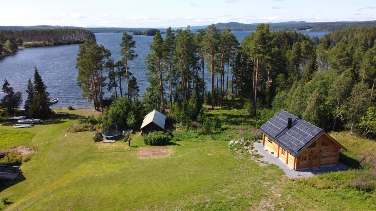 Blockhaus Am See - Komfort Umgeben Von Natur! Nalden Exterior foto